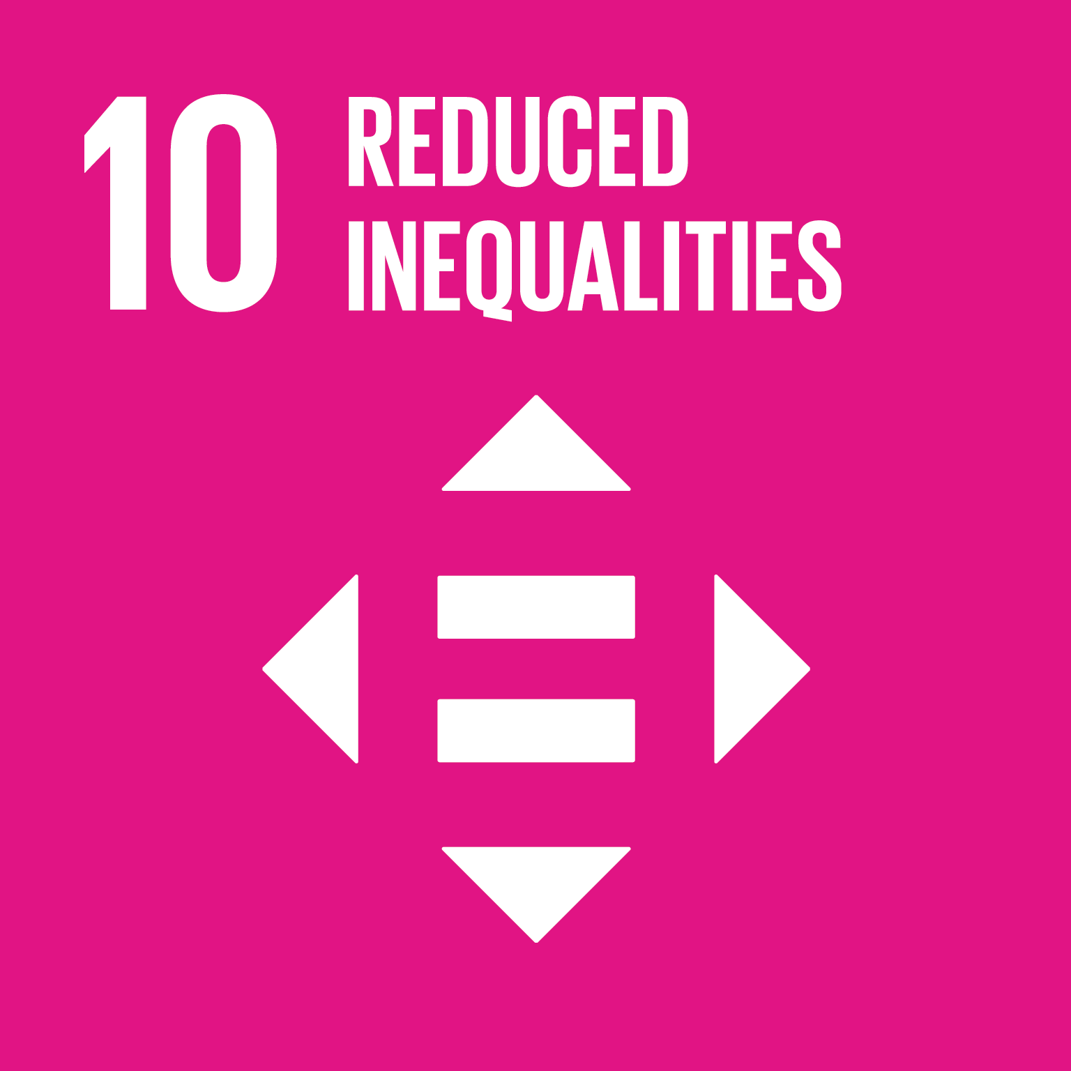 SDG Goal 10 - Reduce inequalities